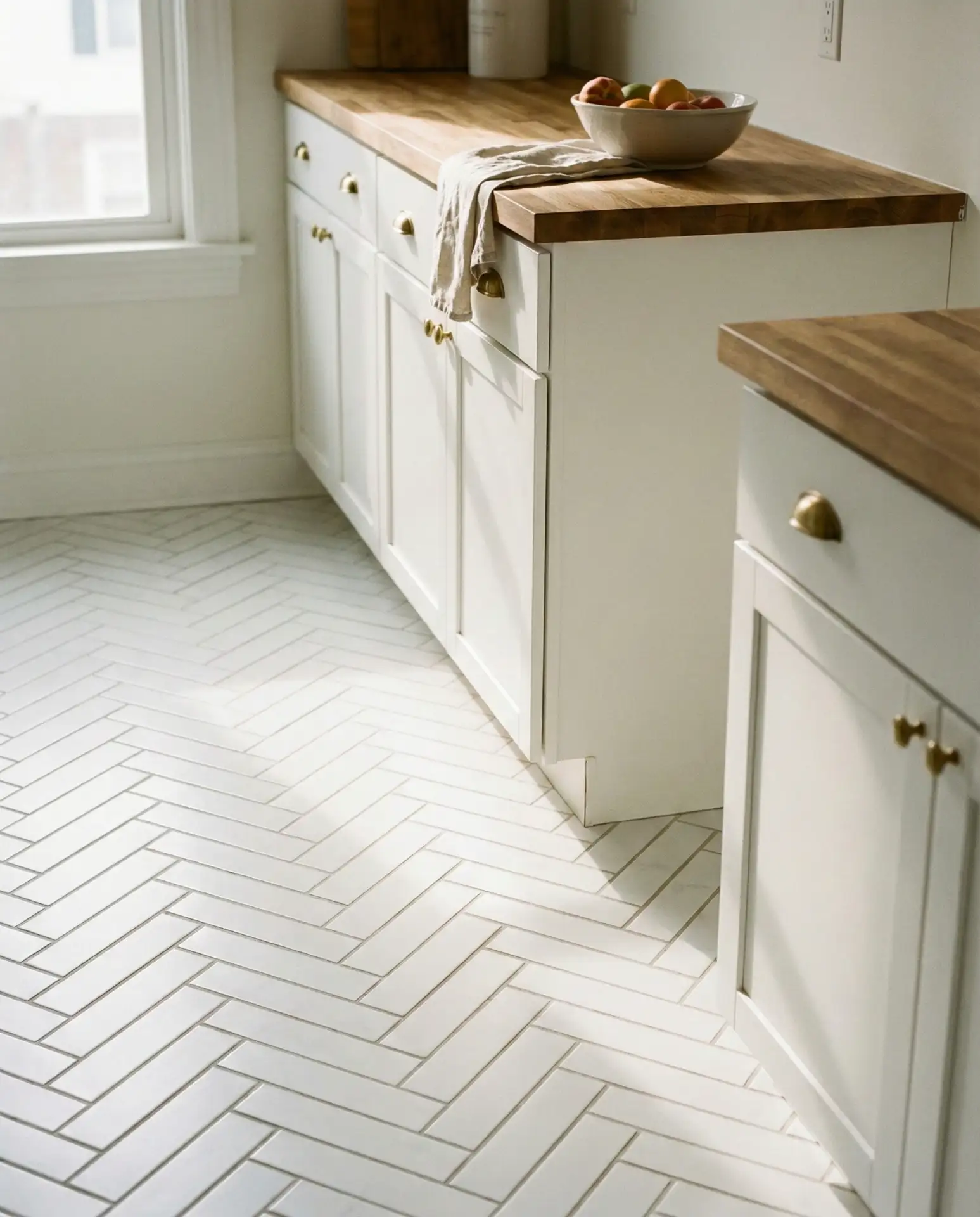 Classic Subway Tile on the Floor 2