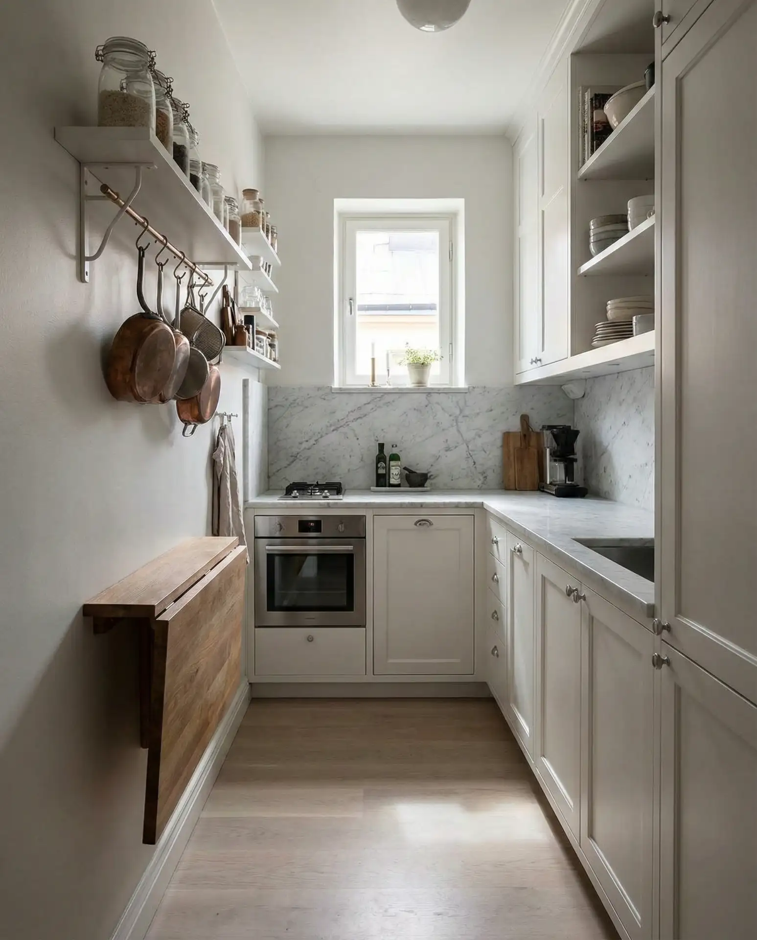 Compact European Apartment Galley Inspirations