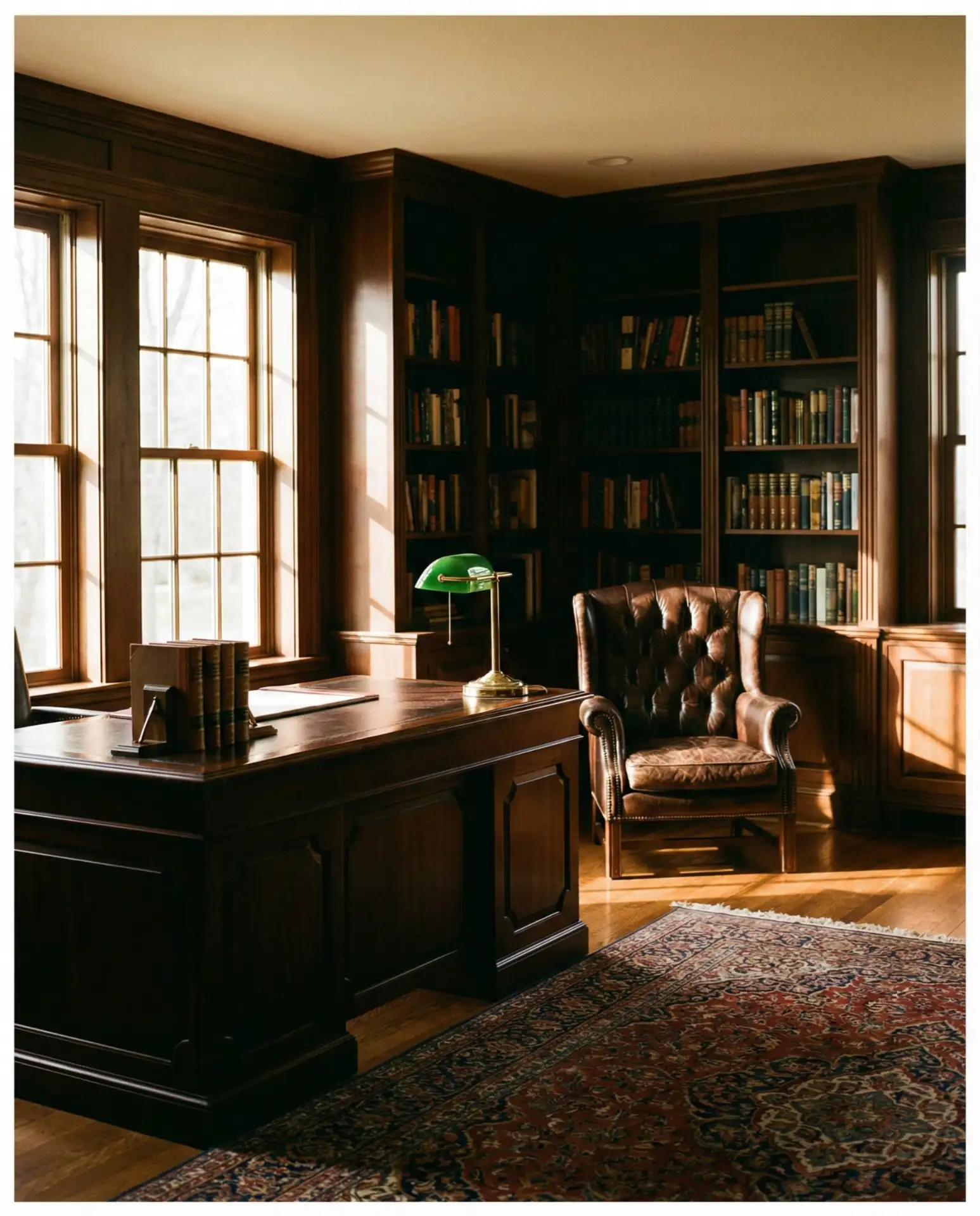 Classic Library-Style Study 1