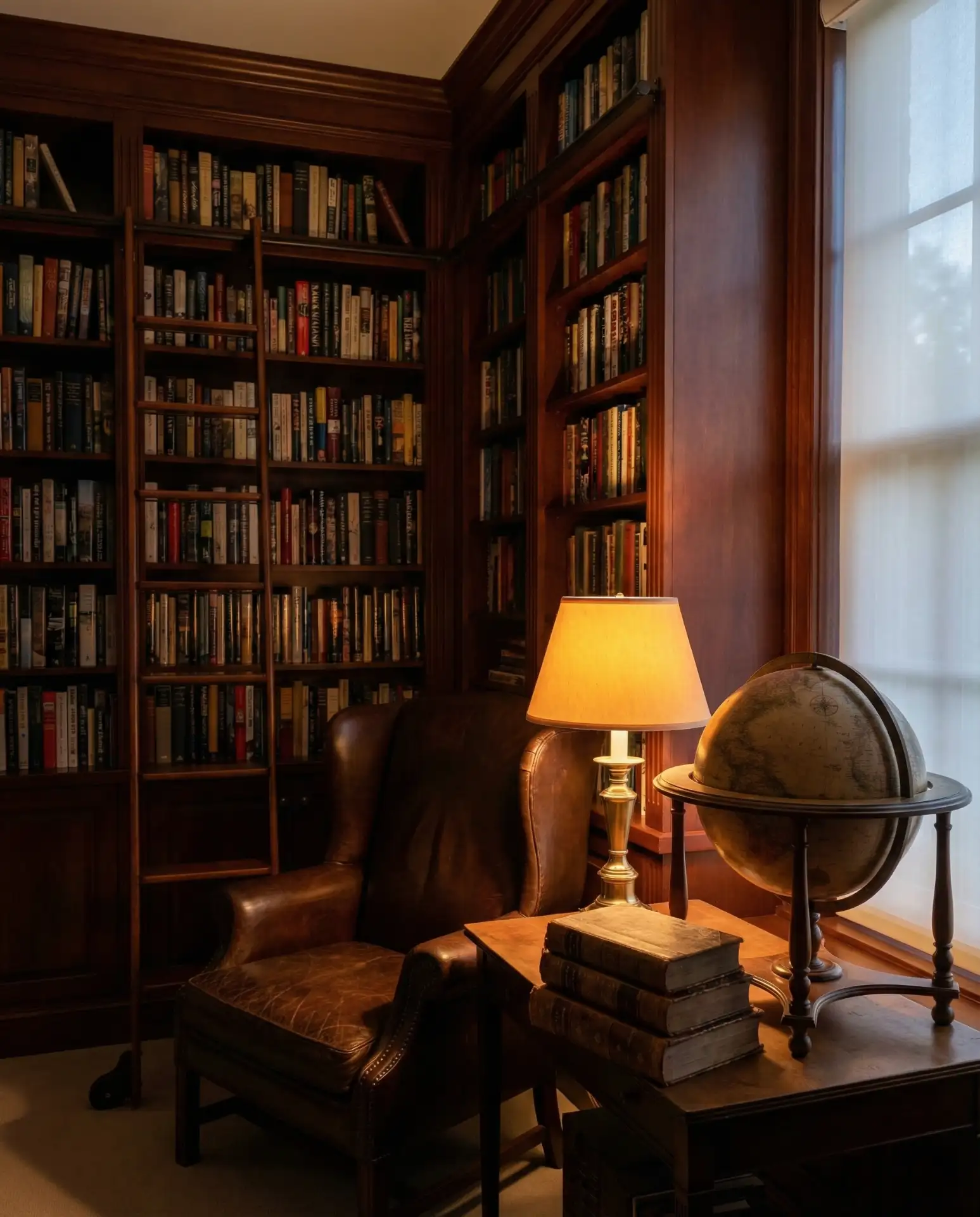 Classic Library-Style Study 2