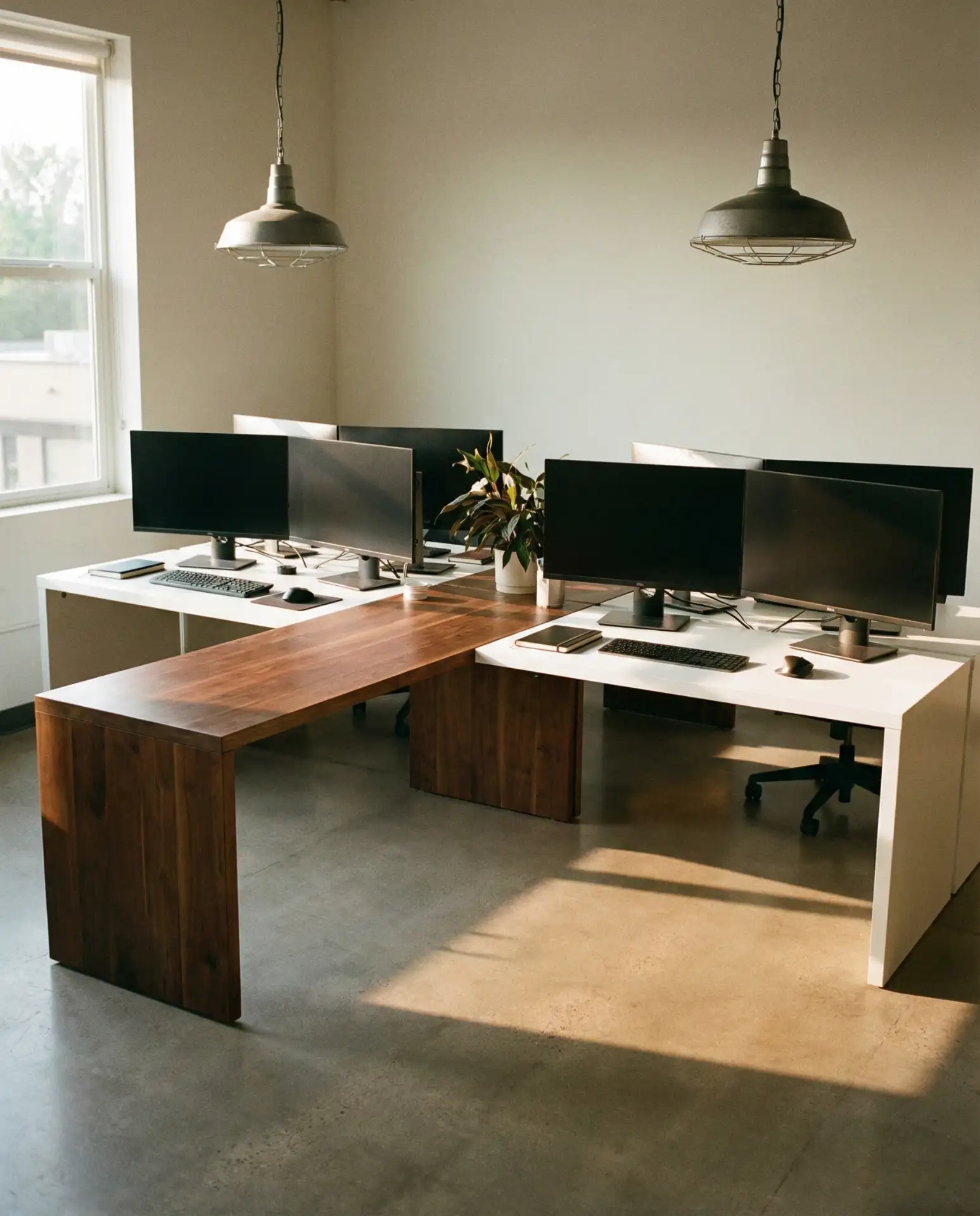 Open Concept Dual Workspace 2