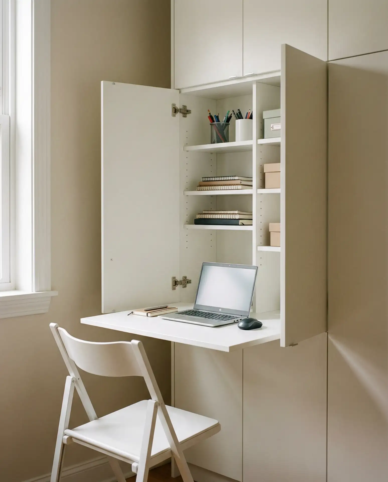 Small Space Murphy Desk Solution 2