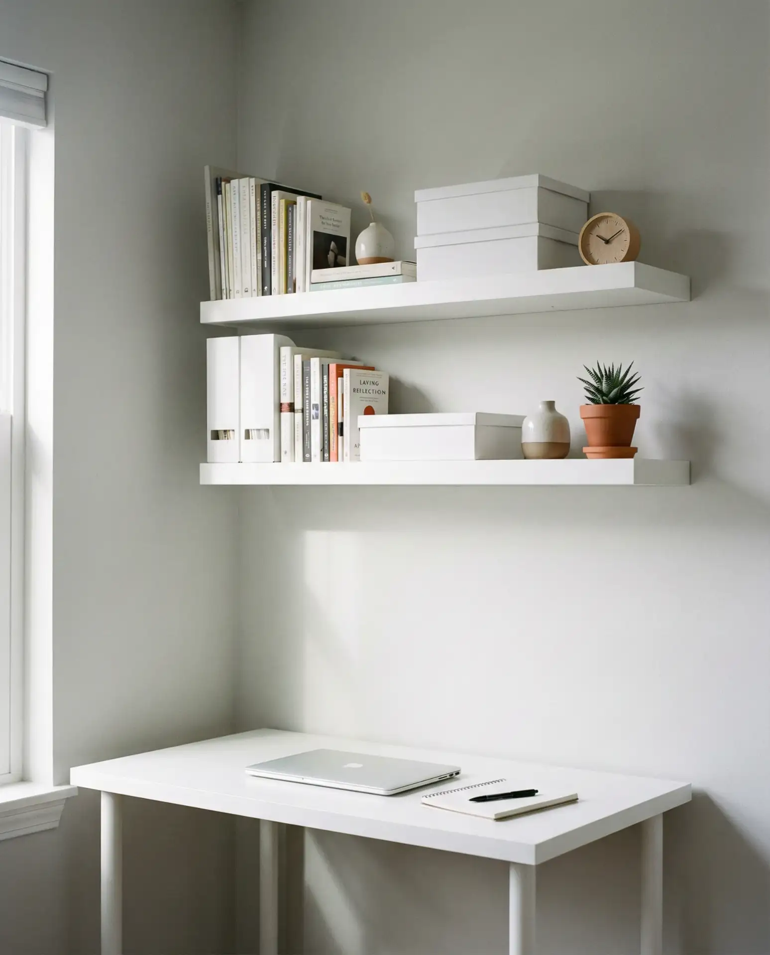 Contemporary Floating Shelf System 1