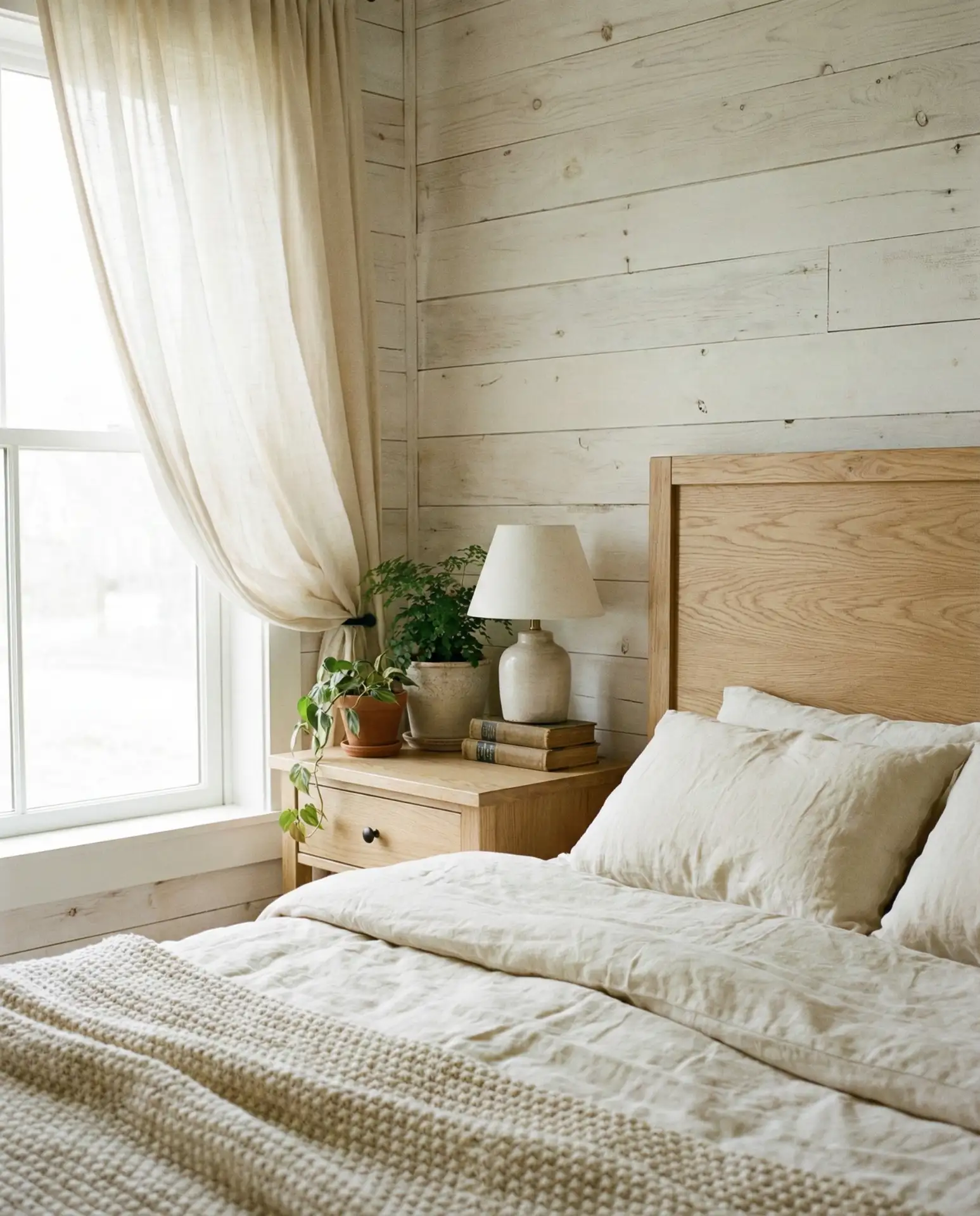 Whitewashed Wood for Bright Scandinavian-Rustic Fusion 1