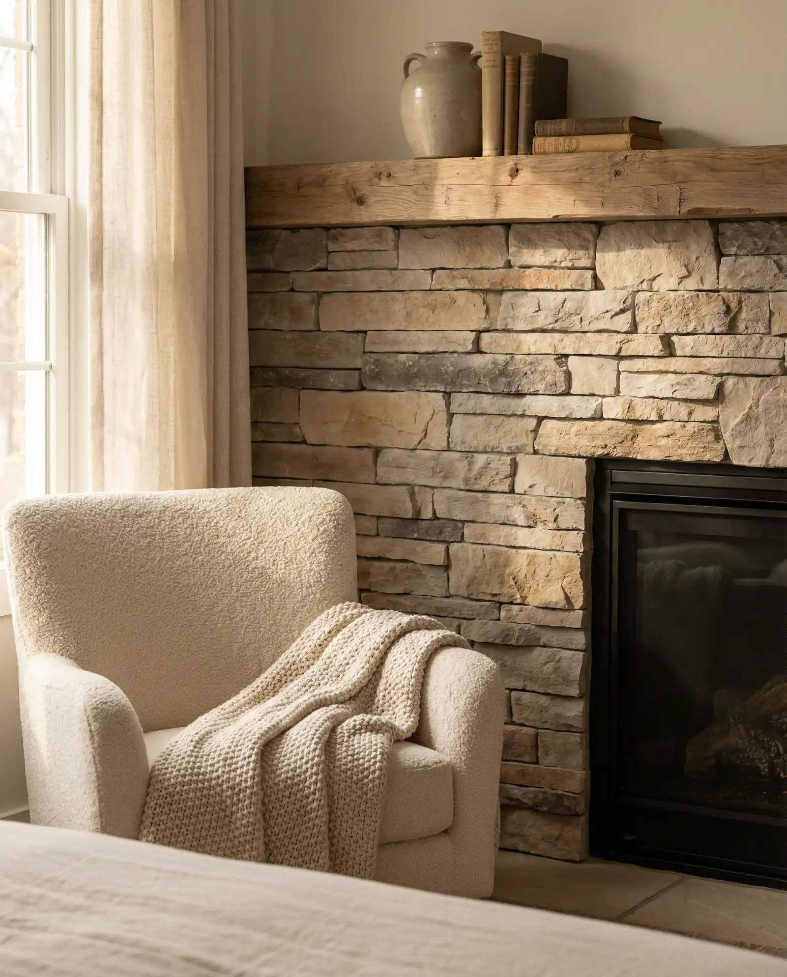 Stone or Brick Accent Features for Textural Depth 1