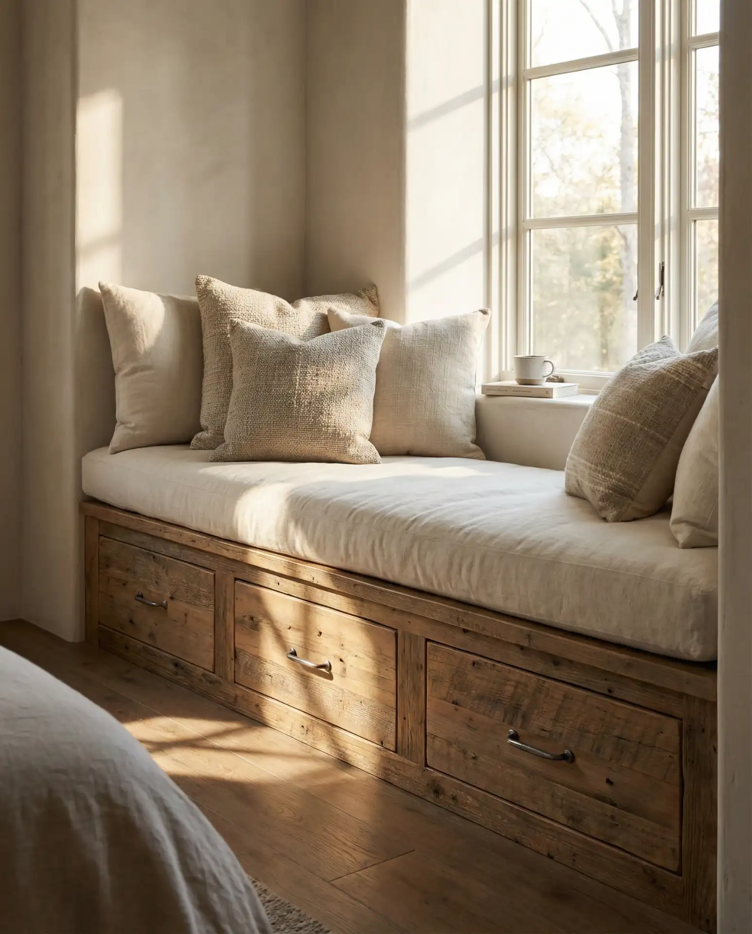 Built-In Window Seats with Storage 1