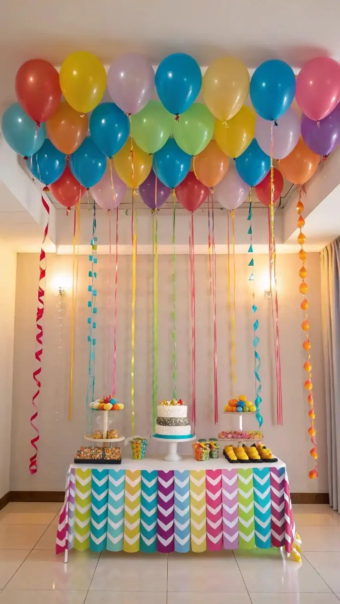 living room birthday decorations kids 2