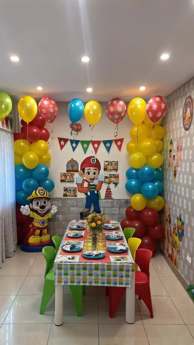 living room birthday decorations kids 12
