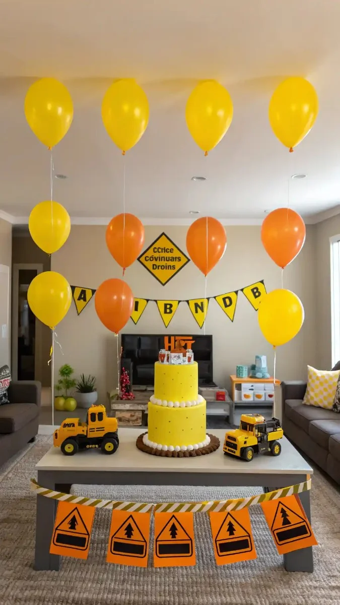 living room birthday decorations kids 16