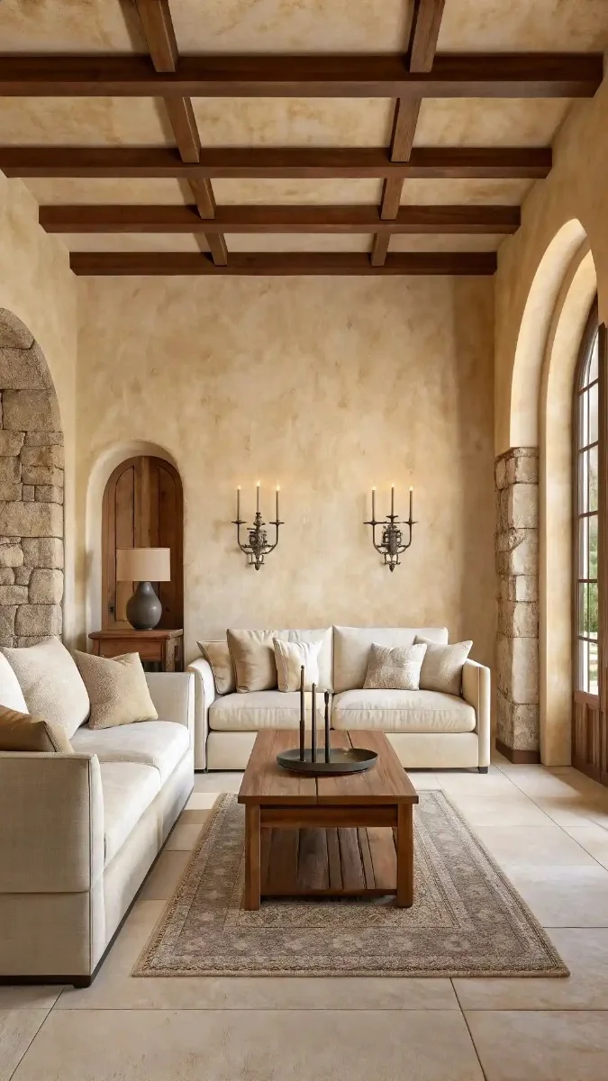 tuscan decorating living room 3
