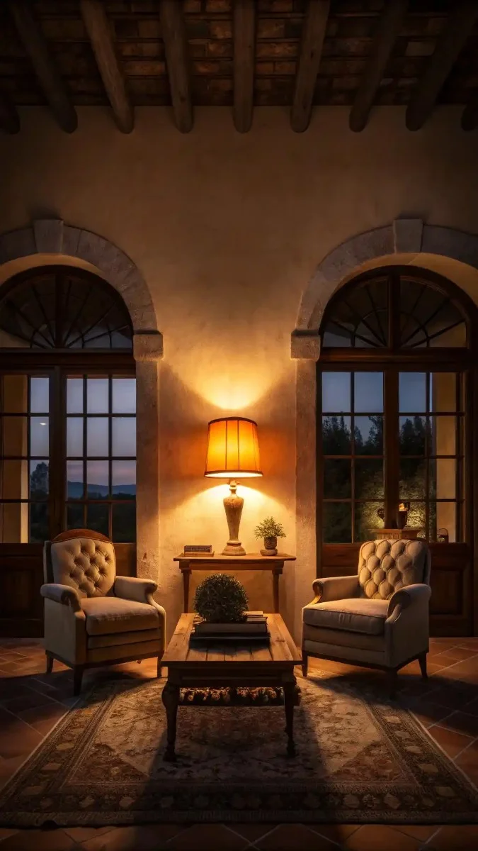 tuscan decorating living room 17