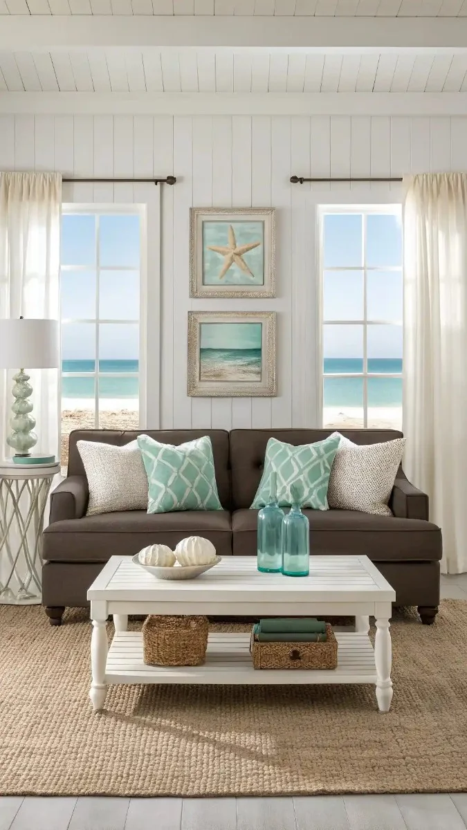 dark beige sofa living room ideas decor 9