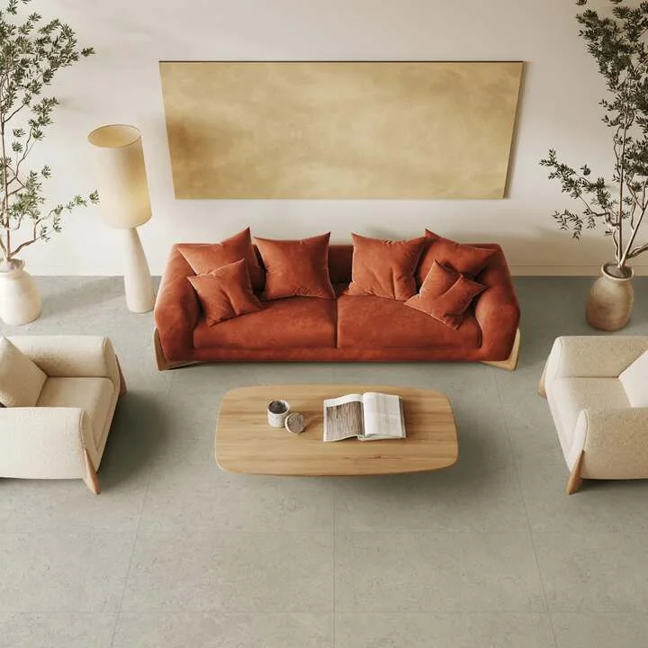 terrazzo flooring living room