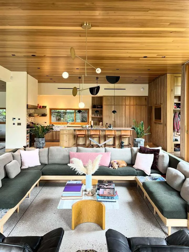 terrazzo flooring living room