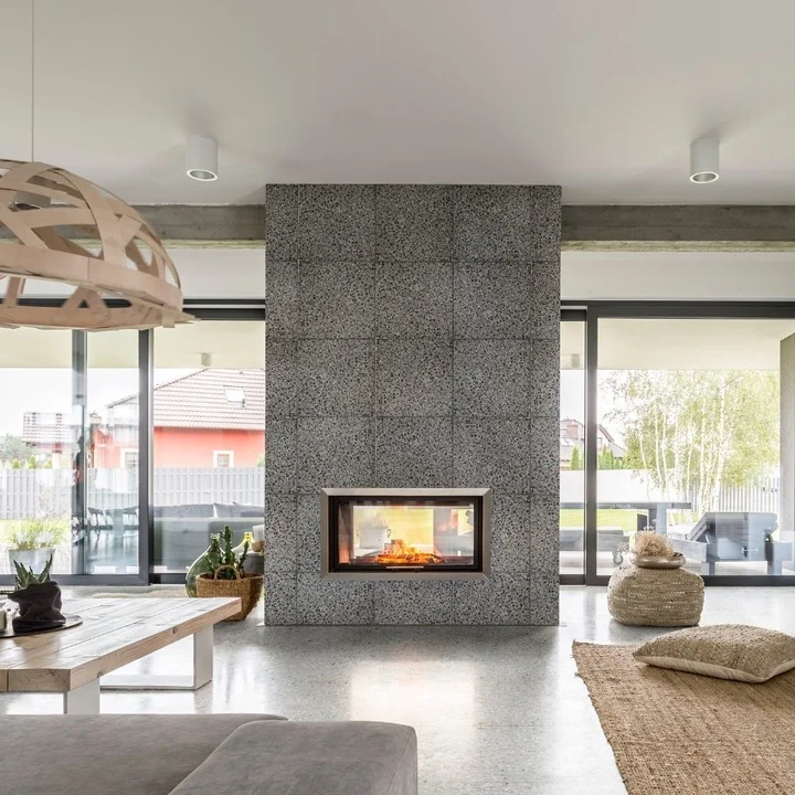 terrazzo flooring living room