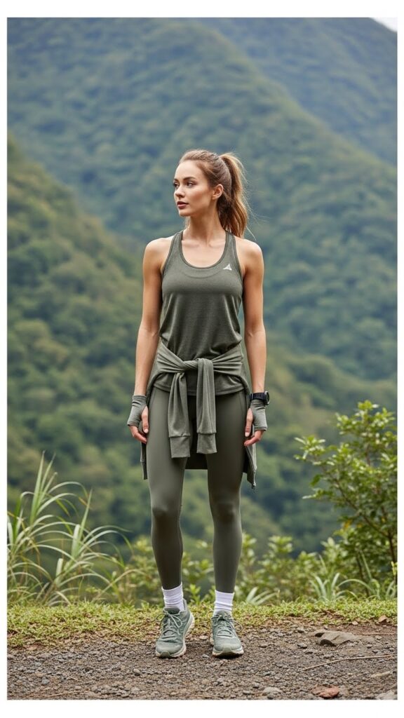 athletic leisure outfit