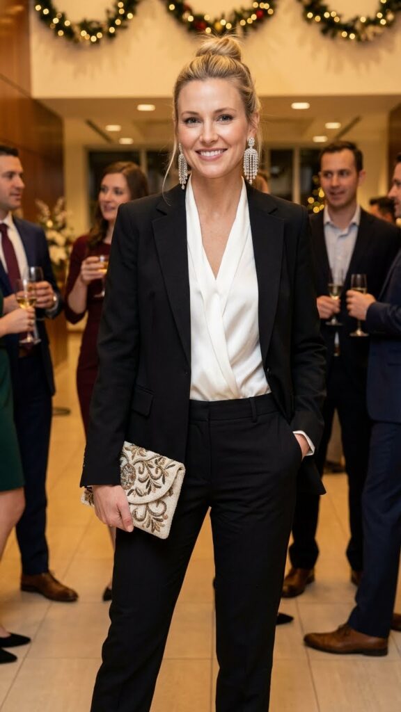 Statement accessory for holiday party