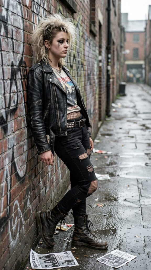 80s punk rock look