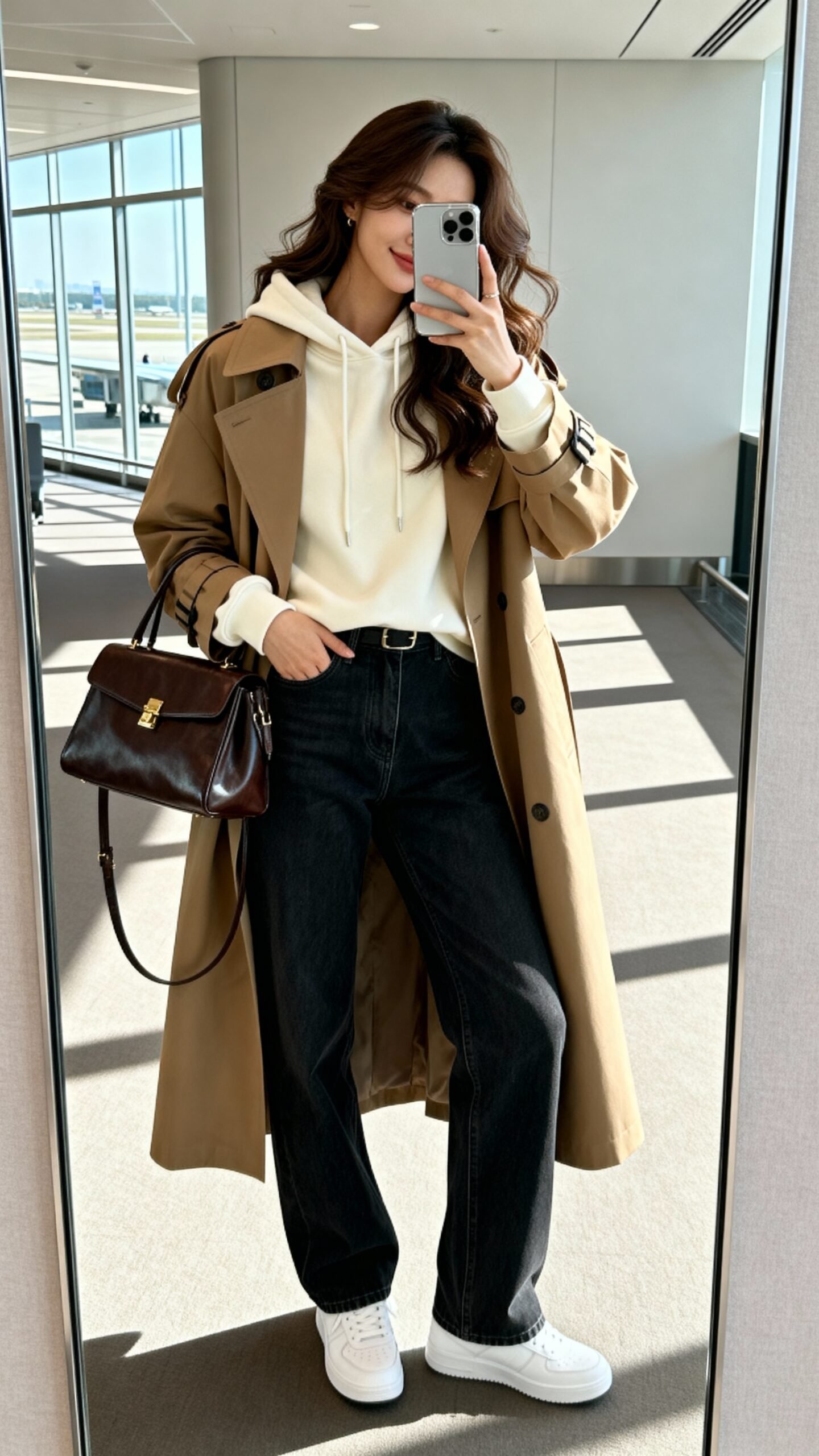 cozy winter travel style