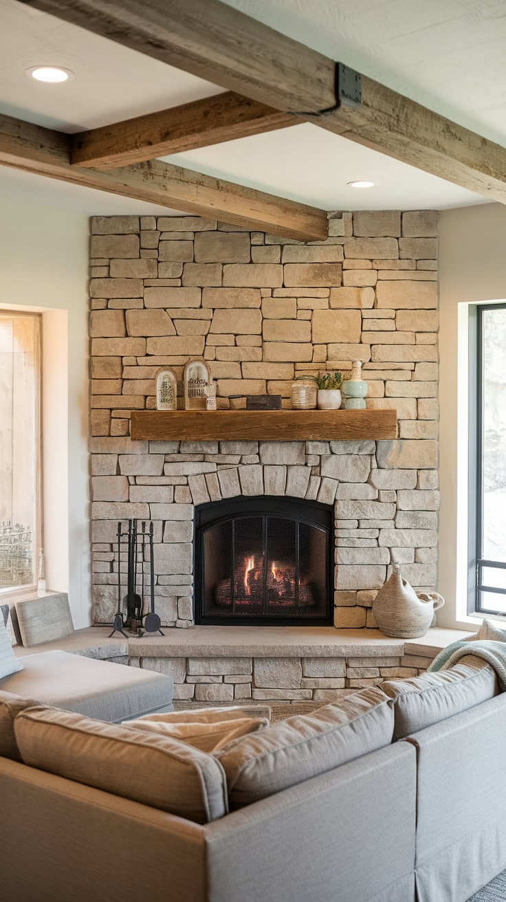 Modern Farmhouse Fireplace