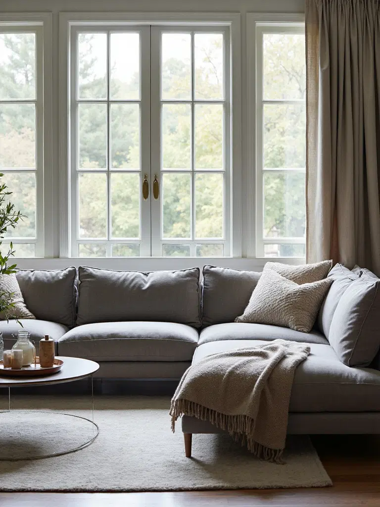 modular sectional sofa with chaise for comfort
