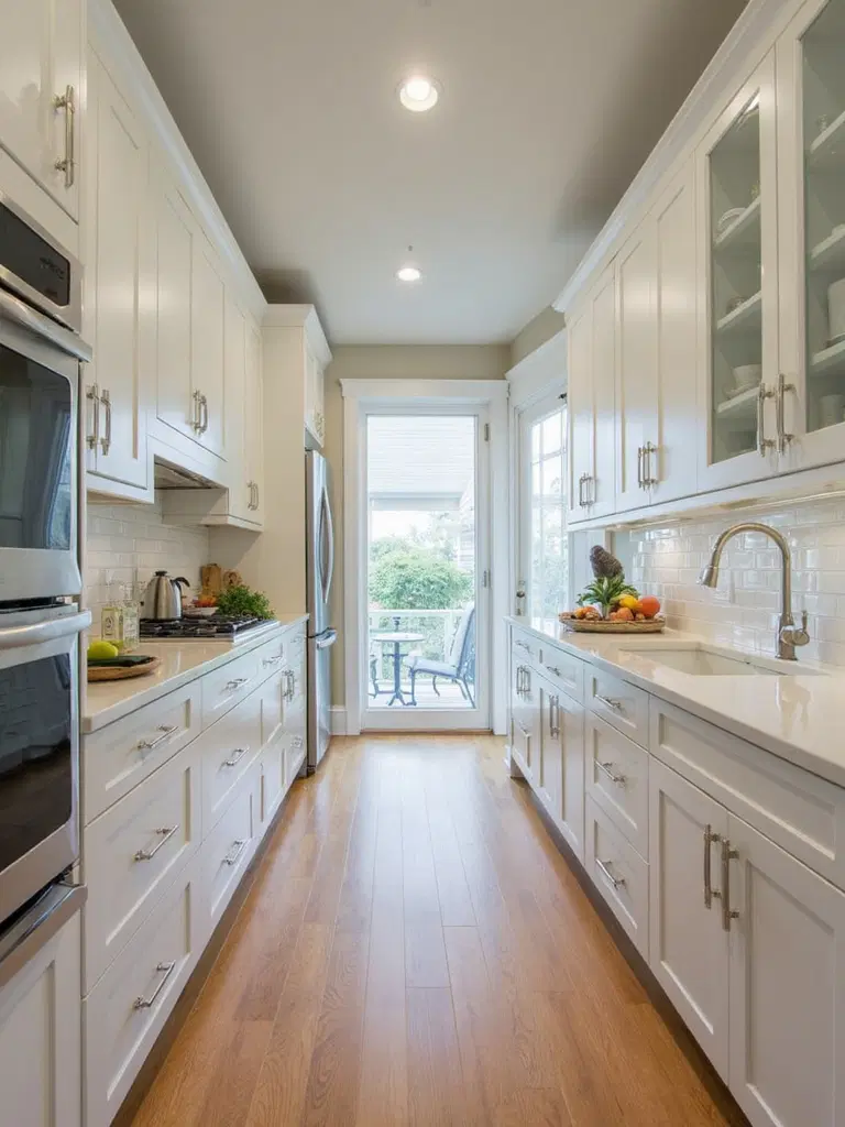 tall cabinets maximize kitchen storage