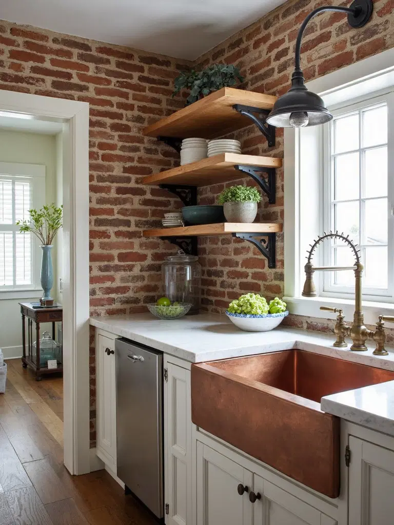 rustic vintage kitchen transformation