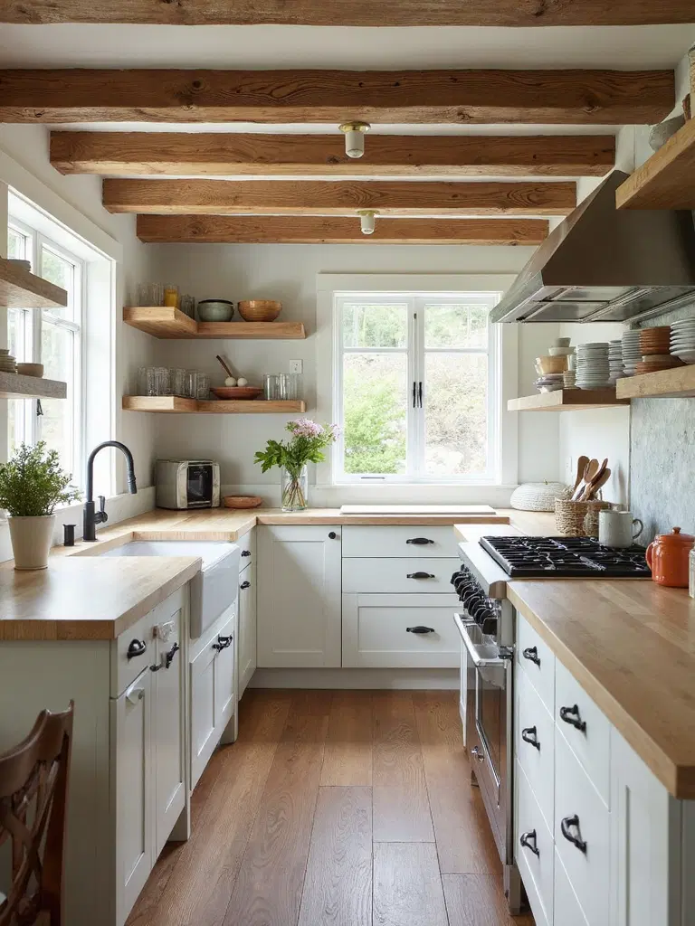 authentic farmhouse wood elements charm