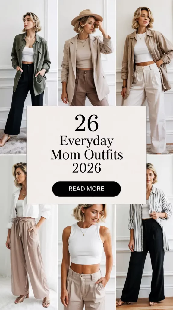 Confident mom outfit