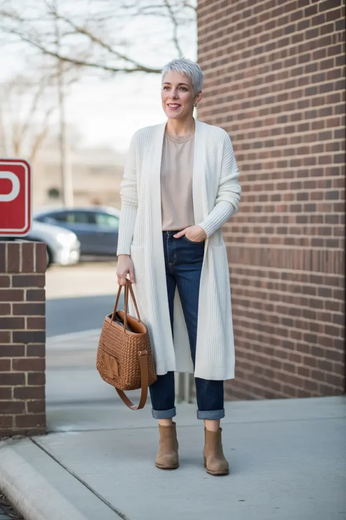 Relaxed Knitwear Look