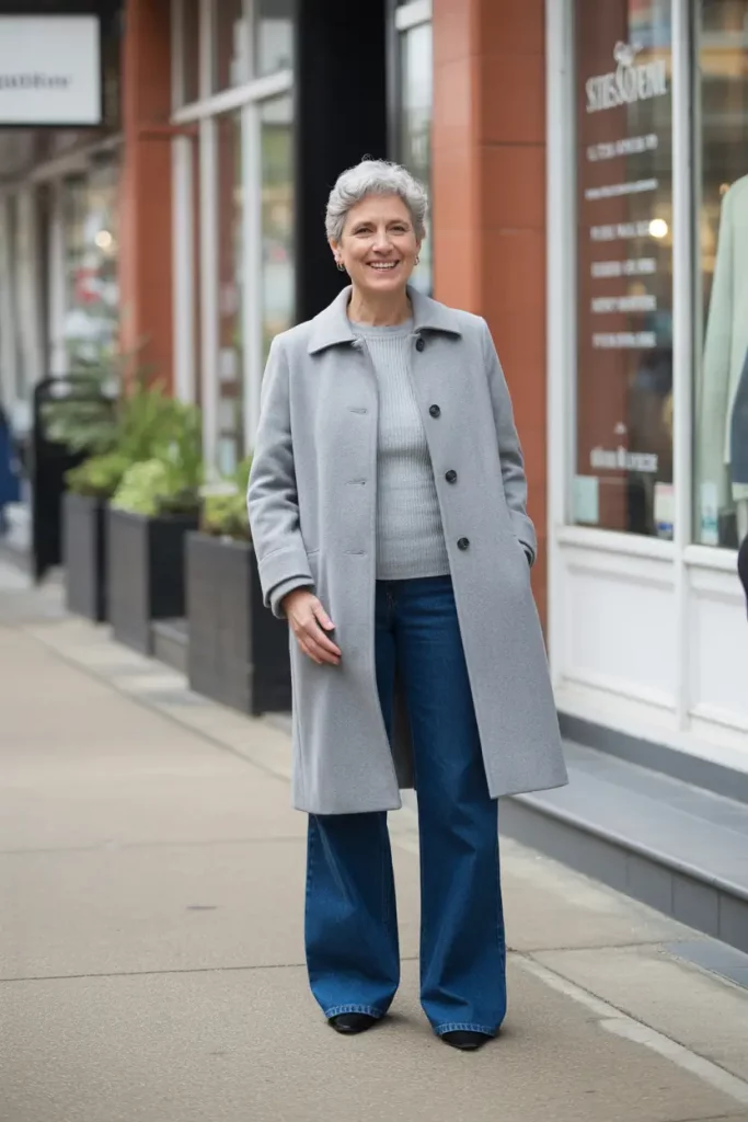 Gray Tones with Denim