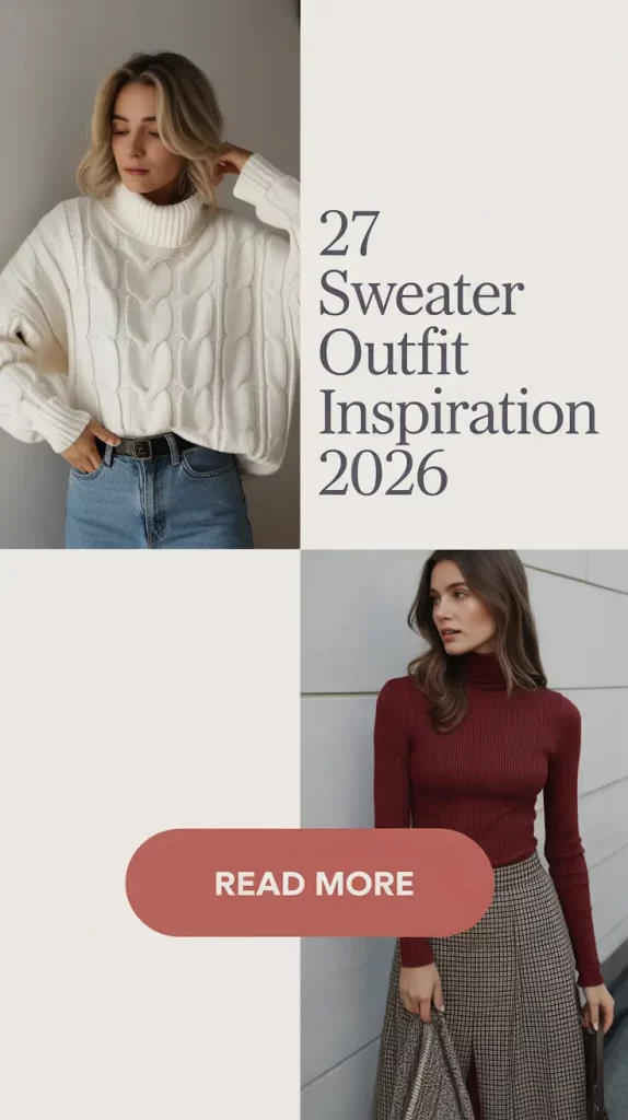 Sweater outfit inspiration
