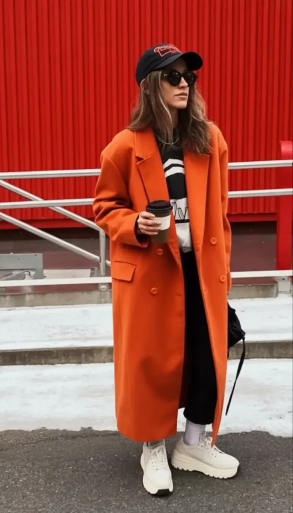 Urban casual winter style