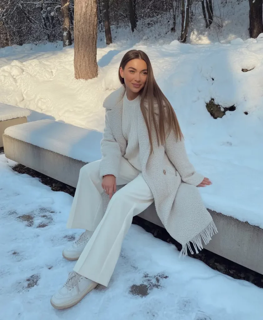 Monochrome Winter White Outfit