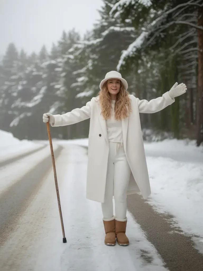Winter White Outfit