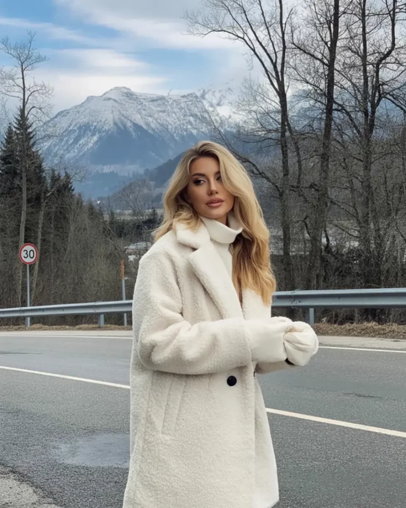 Teddy Coat Winter Look