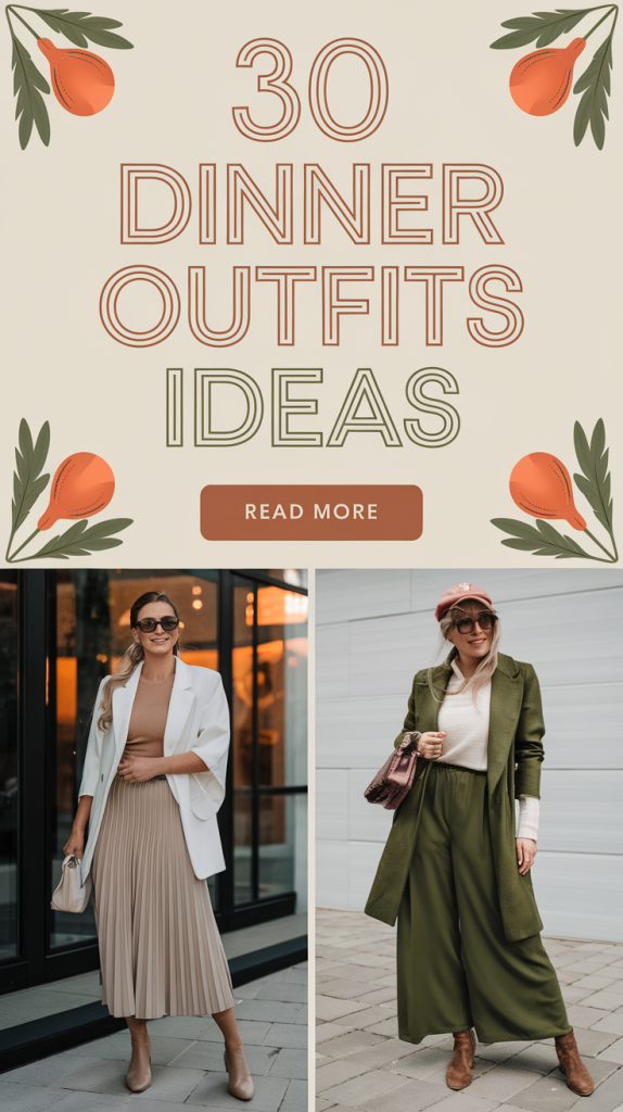 Elegant Dinner Outfit Inspiration