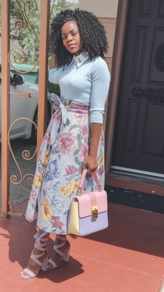 Vintage Floral Outfit