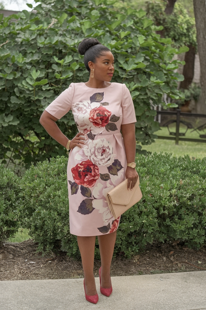 Floral Midi Dress