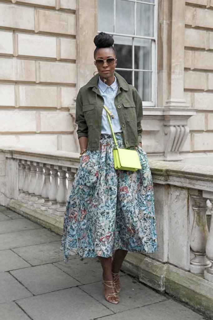 Statement Skirt Outfit