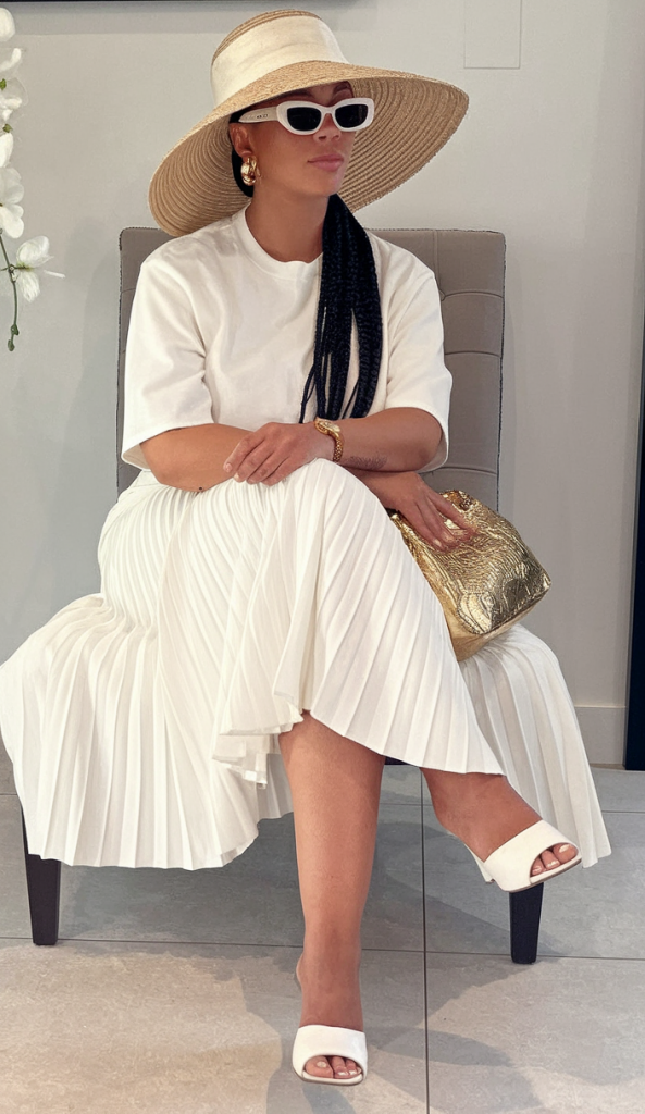 Monochrome White Easter Outfit