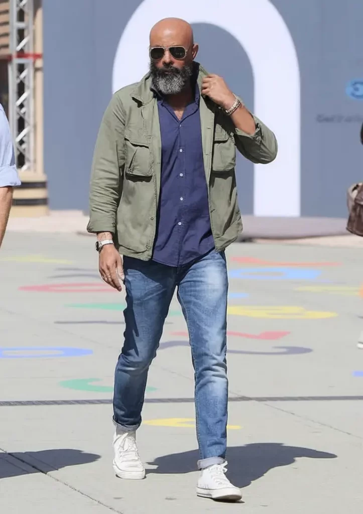 Workwear inspired fall outfit