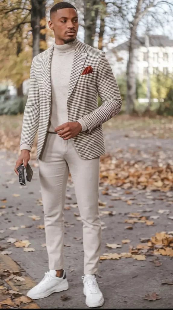 Muted neutral fall outfit