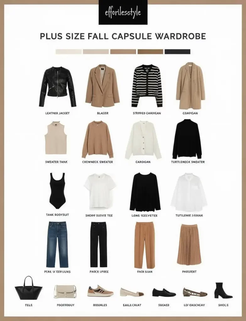 Neutrals capsule wardrobe
