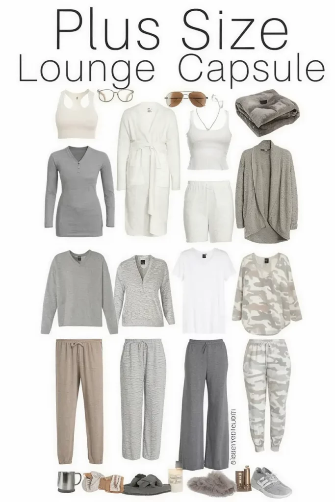 Cozy loungewear capsule