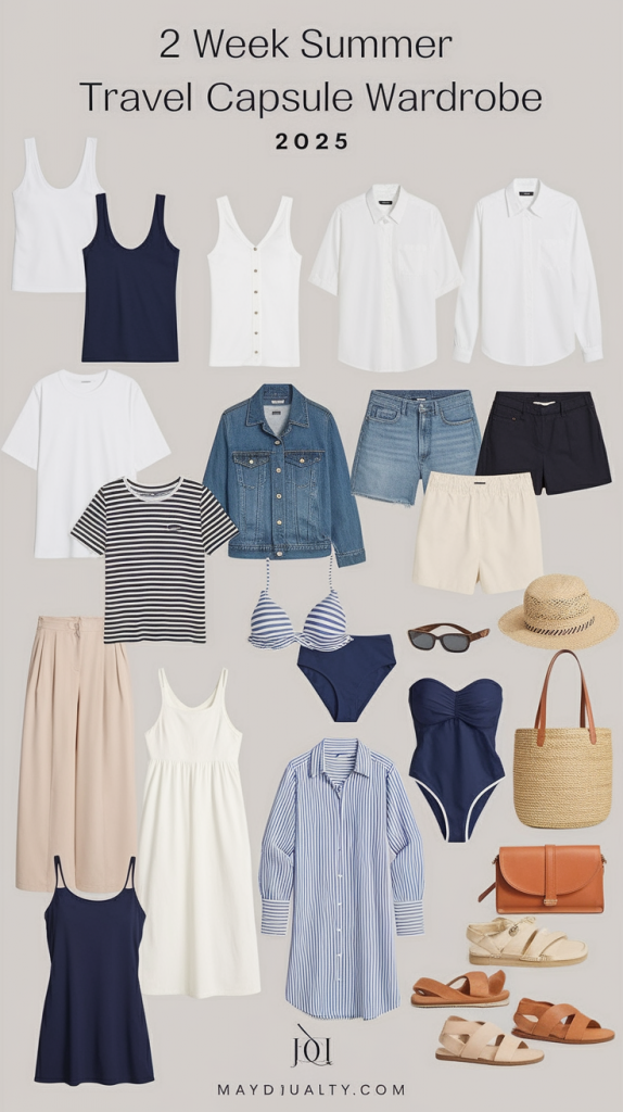 Two Week Capsule Wardrobe