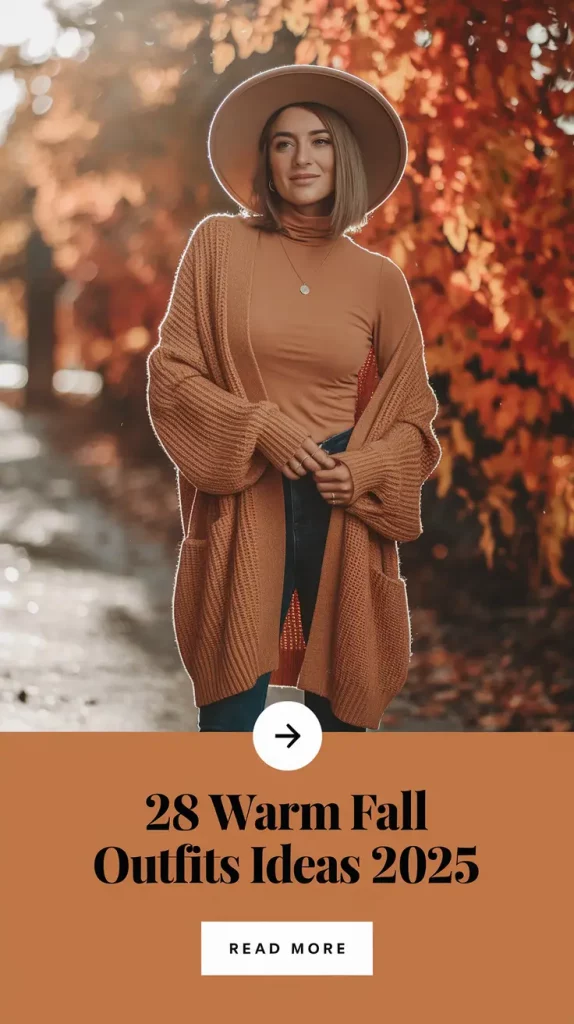 Neutral scarf accessory on sweater dress