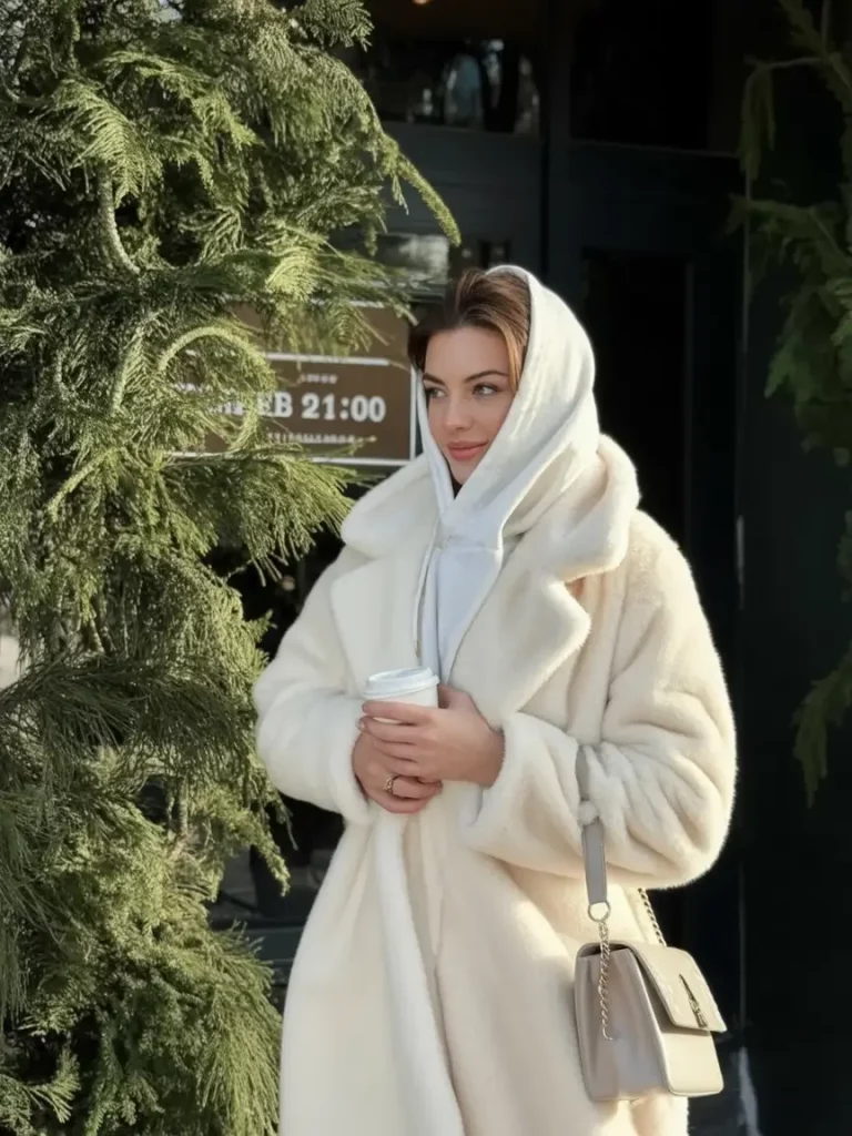 Cozy White Winter Outfit