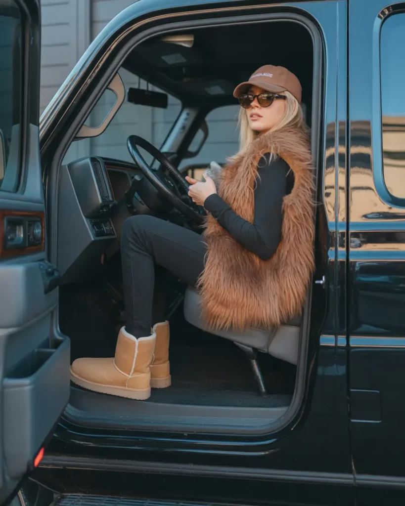 Retro Street Style Winter Outfit